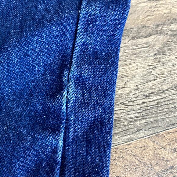 Vintage 80's Calvin Klein Women's High Rise Straight Leg Jeans 7x32 - Picture 13 of 16